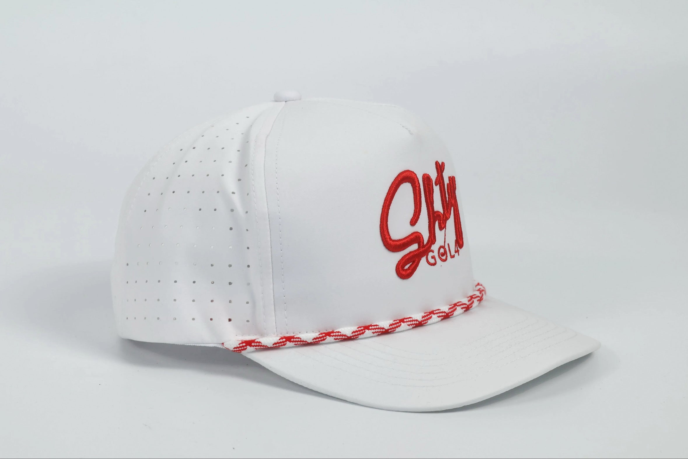 1 LIMITED EDITION SHTY RED ROPE HAT