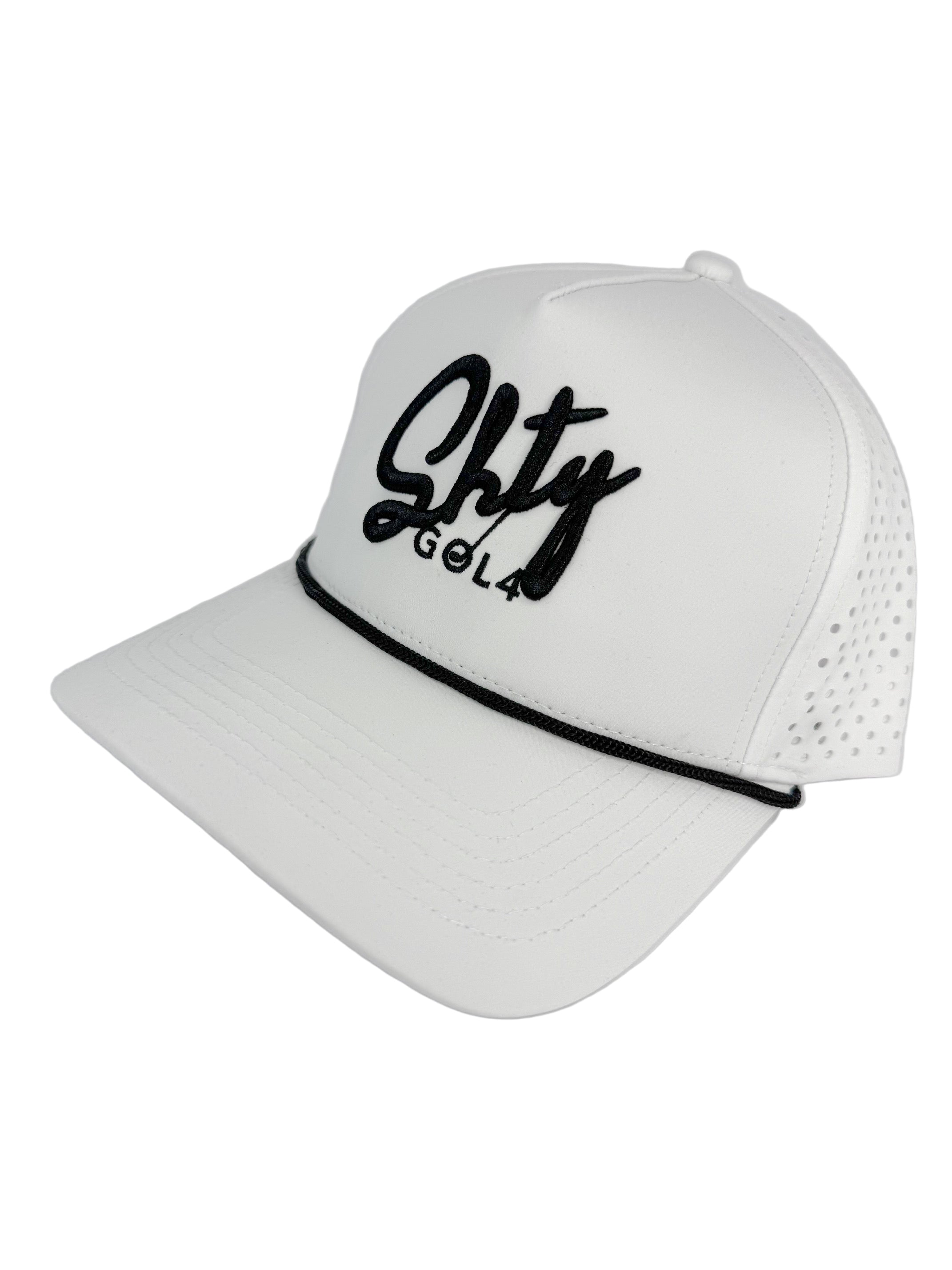1 LIMITED EDITION SHTY WHITE ROPE HAT